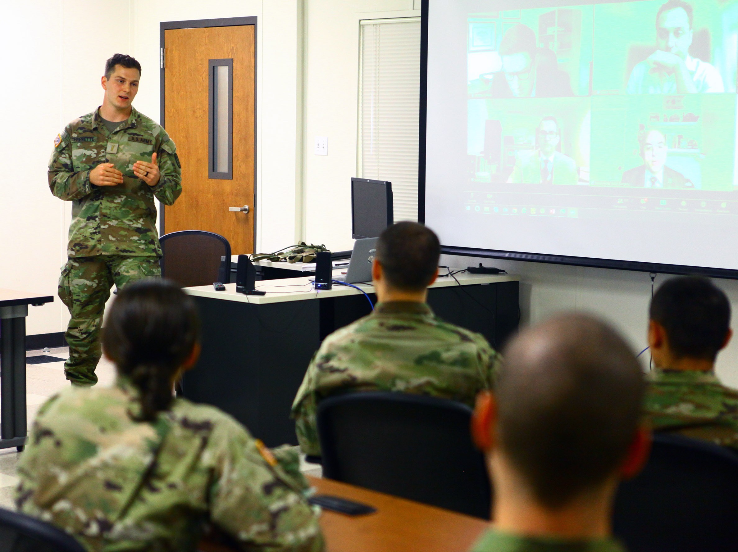 Fort Sill lieutenant presents at international conference Article