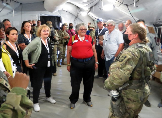 Twenty employers from the San Francisco area participating in Boss Lift got a rare opportunity to fly to Fort Hunter Liggett in military aircrafts, and observe Army training up close and personal, June 12, 2021. The event was hosted by the...