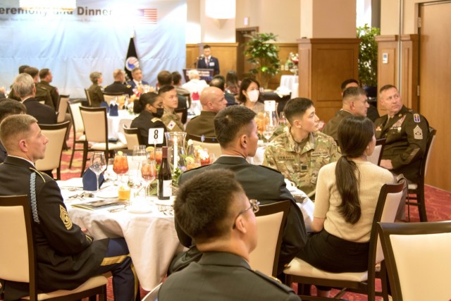 Eighth Army and the KATUSA Veterans Association held the 2021 KATUSA Awards Ceremony and Dinner at the River Bend Golf Course on U.S. Army Garrison Humphreys, South Korea, June 16. (U.S. Army photo by Cpl. Pyun, Do-hoon)
