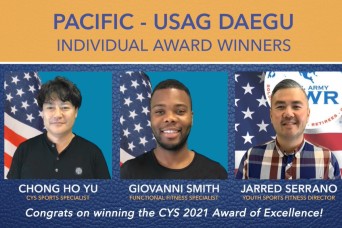 USAG Daegu Recognizes Volunteers of the Year and Child and Youth Services Employees with Excellence Awards