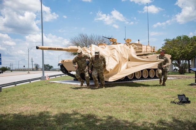Tank unveiling