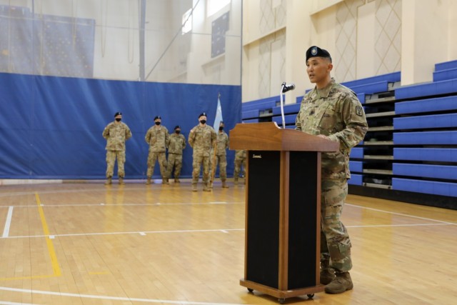 Lt. Col. Steve Kwon Gives Speech