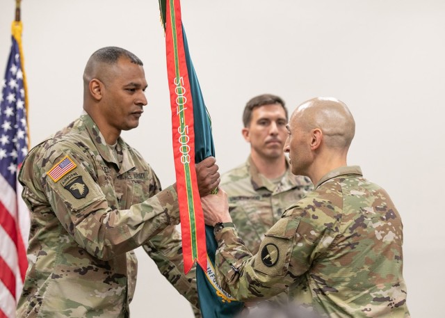 2nd IO Battalion Change of Command Ceremony