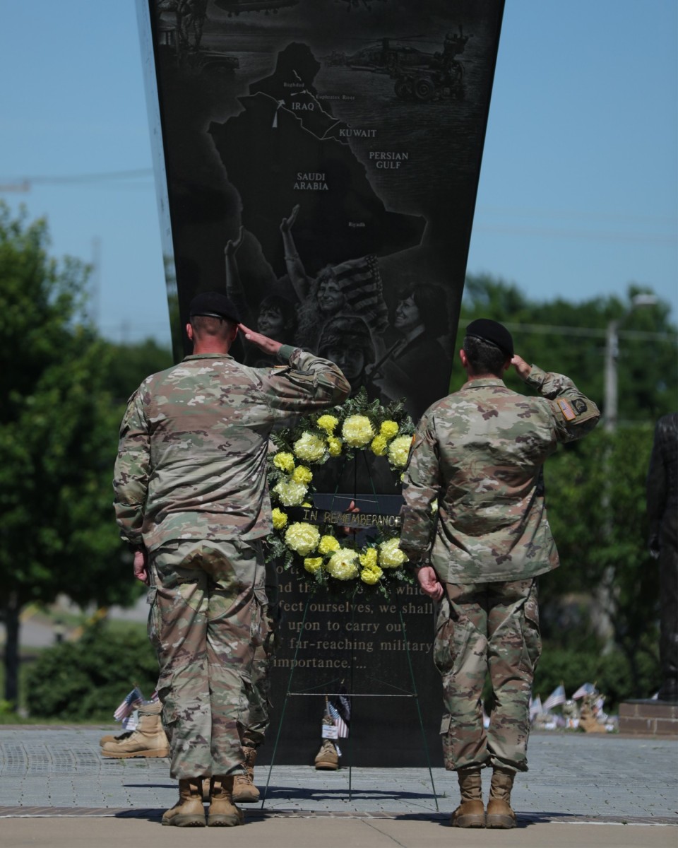 Week of the Eagle Memorial Ceremony Article The United States Army