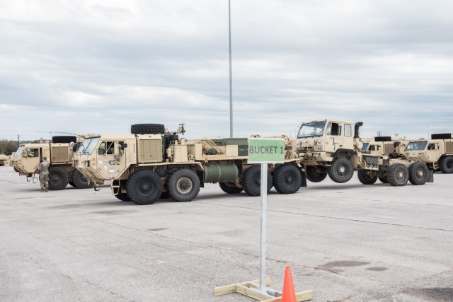 Modernization Displacement and Repair Sites are one-stop shops for Soldiers to unburden themselves of excess equipment. Once at the MDRS, Army Sustainment Command personnel displace the equipment through divestiture to Defense Logistics Agency...