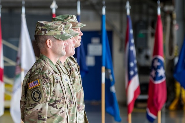 The United States Army Priority Air Transport Command (USAPAT) commemorated the service of LTC Andrew DeForest as its outgoing commander and welcomed LTC Ethan Loeffert as the incoming commander in a Change of Command Ceremony at Joint Base...