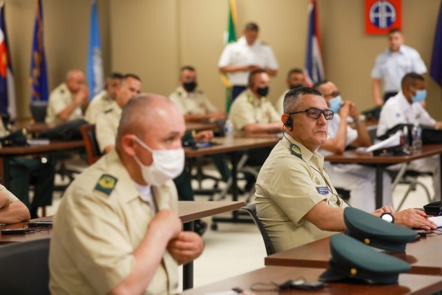 U.S. Army South hosts Colombian Army senior enlisted leaders during PISAJ engagement