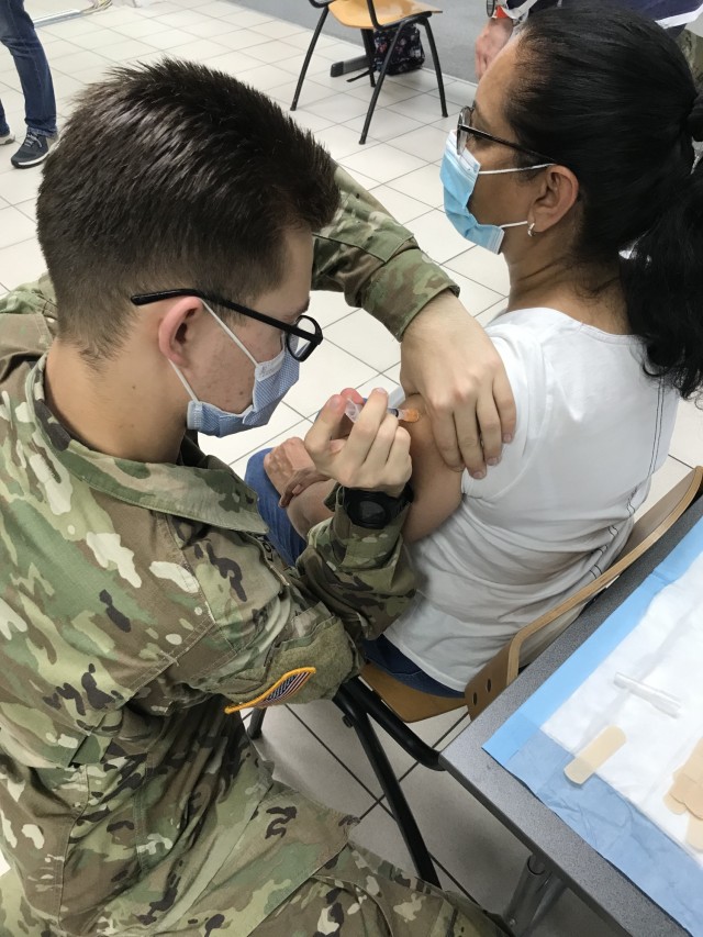 June 25, employees of the USAG Wiesbaden local national workforce had the chance to get their second dose of the COVID-19 vaccination.