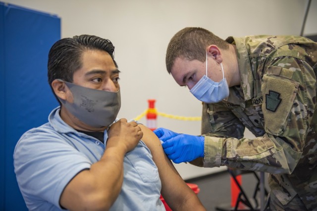 Pennsylvania National Guard vaccination mission ends