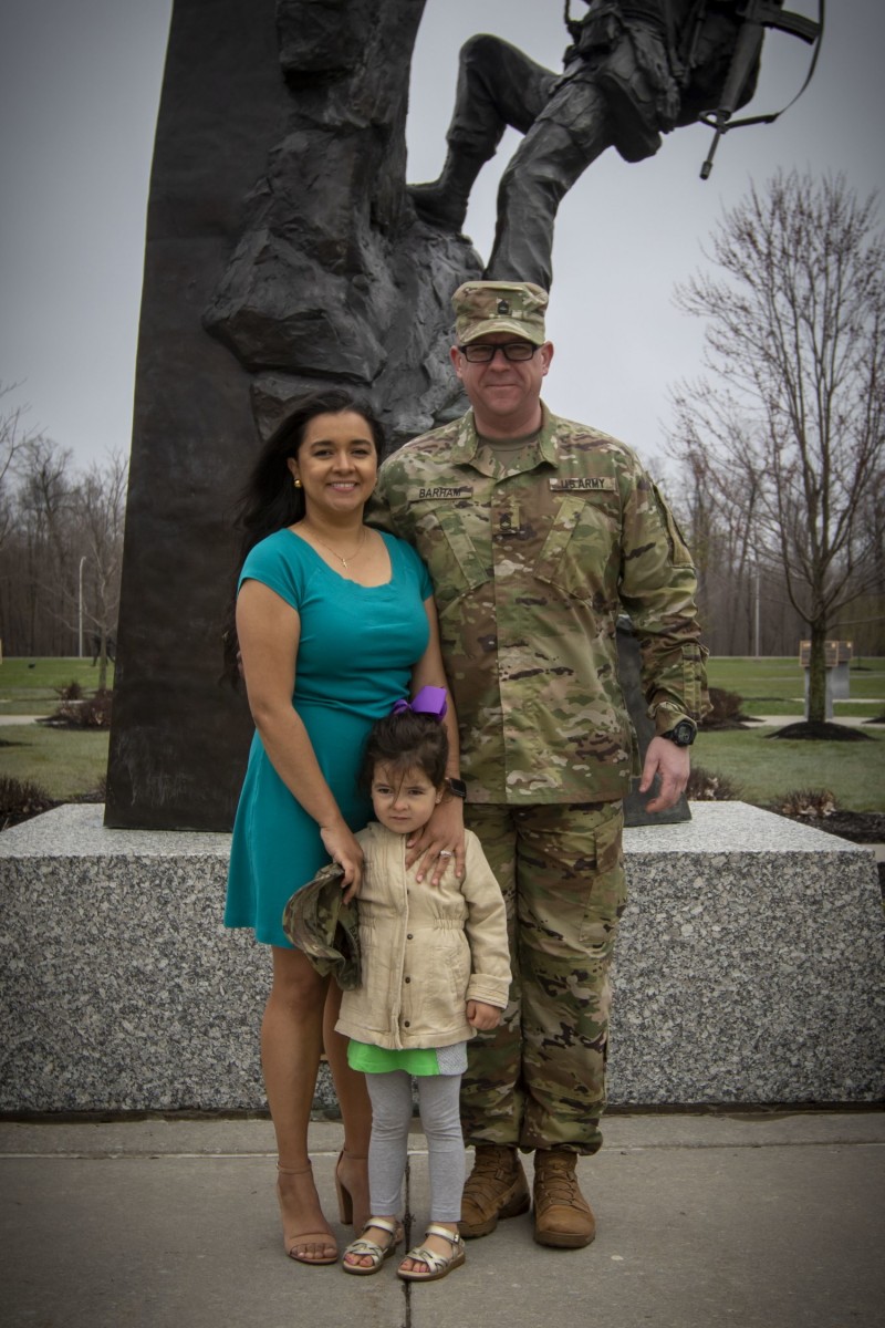 Road trip for Fort Drum family yields surprise passenger Article
