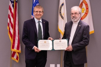 Army senior research scientist retires