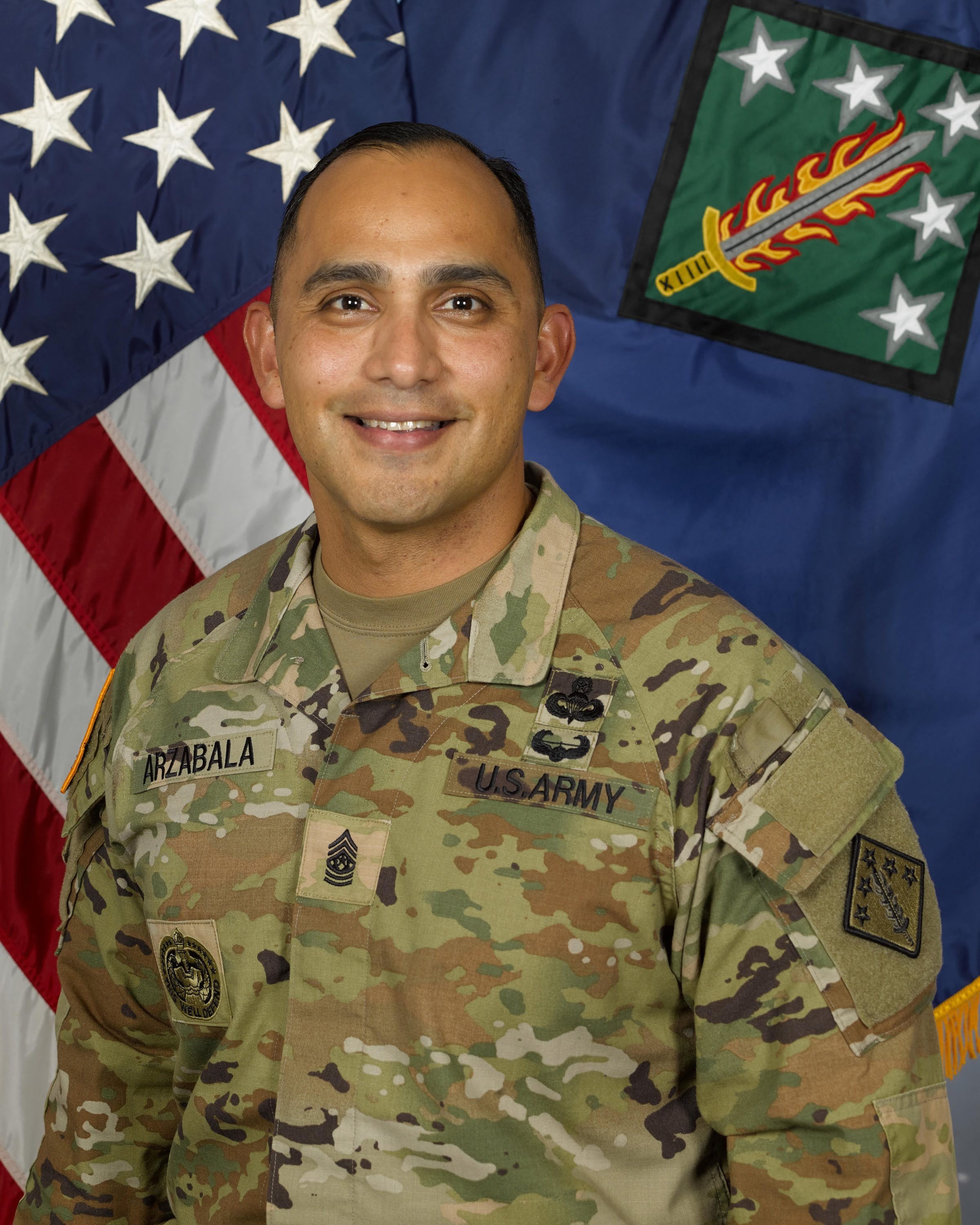 Command Sgt. Maj. Jorge Arzabala Jr.