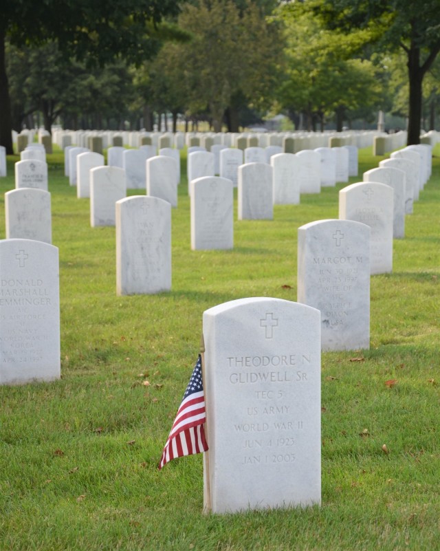 Rock Island National Cemetery, located at Rock Island Arsenal, Illinois, is situated along the banks of the Mississippi River and was established in 1863 by the U.S. Government. (Photo by Staci-Jill Burnley, ASC Public Affairs)