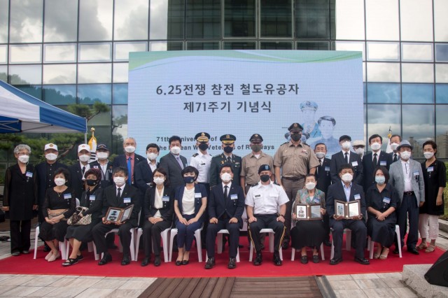 Annual memorial ceremony honors Korean railroad workers who fought, died in Korean War