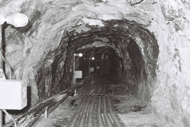 Photographed is the second tunnel, which was discovered on March 19, 1975. (ROK Defense Newspaper Archives)