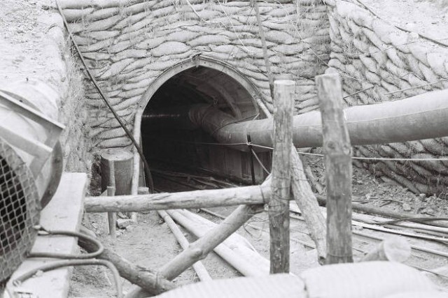 Photographed is the third tunnel, which was discovered on Oct. 17, 1978. (ROK Defense Newspaper Archives)