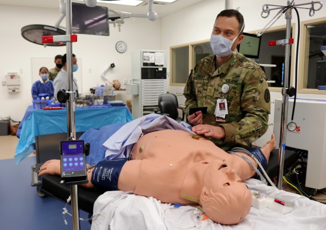 Simulation Operating Room, 2nd Floor, Administration Building. Medical simulation provides an excellent venue to promote and develop leadership during complex and high stress situations. The high-fidelity simulator allows OR teams to work through...