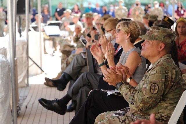 On July 1, WBAMC celebrated two milestones, the Dedication Ceremony of the new facility, along with the Centennial Celebration of the hospital on Fort Bliss, Texas. It was on July 1st, 1921 that William Beaumont General Hospital -- named after Dr. William Beaumont, the father of gastric physiology -- opened its doors.