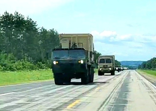 Training operations are shown July 10, 2021, at Fort McCoy, Wis. Thousands of military members trained at Fort McCoy in 2021 for weekend, extended combat, exercise, and institutional training events. Fort McCoy's motto is to be the “Total Force...