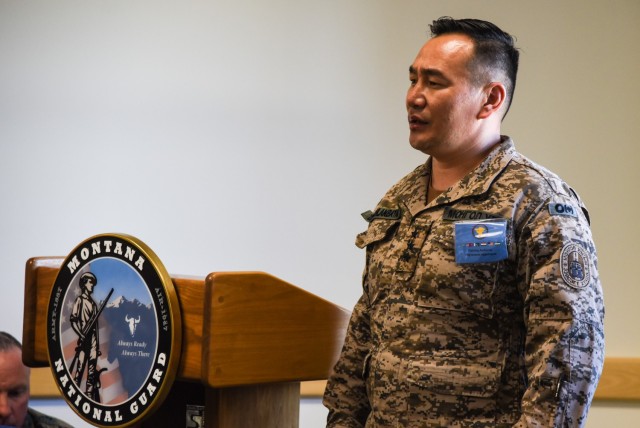 Brig. Gen. James Ring, Virginia National Guard Director of the Joint Staff, and Col. Todd Hubbard, VNG Operations Chief, visit  Regional Cooperation 2021, a U.S. Central Command-led exercise designed to promote cooperation among the U.S and...