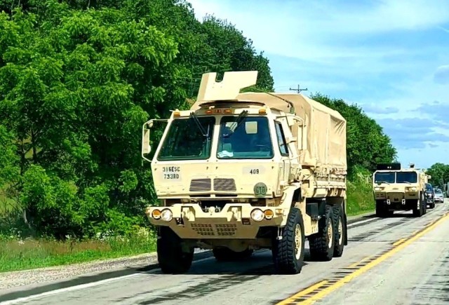 Training operations are shown July 10, 2021, at Fort McCoy, Wis. Thousands of military members trained at Fort McCoy in 2021 for weekend, extended combat, exercise, and institutional training events. Fort McCoy's motto is to be the “Total Force...