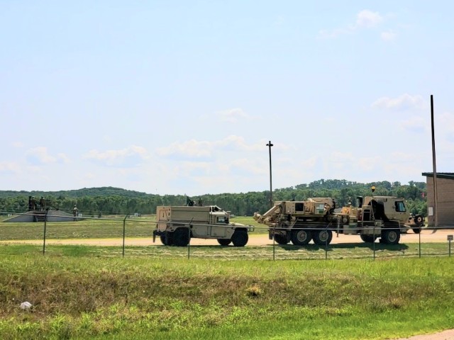 Training operations are shown July 17, 2021, at Fort McCoy, Wis. Thousands of military members trained at Fort McCoy in 2021 for weekend, extended combat, exercise, and institutional training events. Fort McCoy's motto is to be the “Total Force...