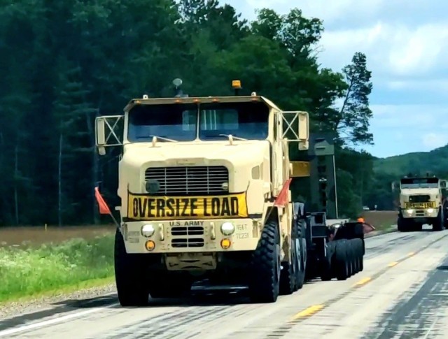 Training operations are shown July 9, 2021, at Fort McCoy, Wis. Thousands of military members trained at Fort McCoy in 2021 for weekend, extended combat, exercise, and institutional training events. Fort McCoy's motto is to be the “Total Force...