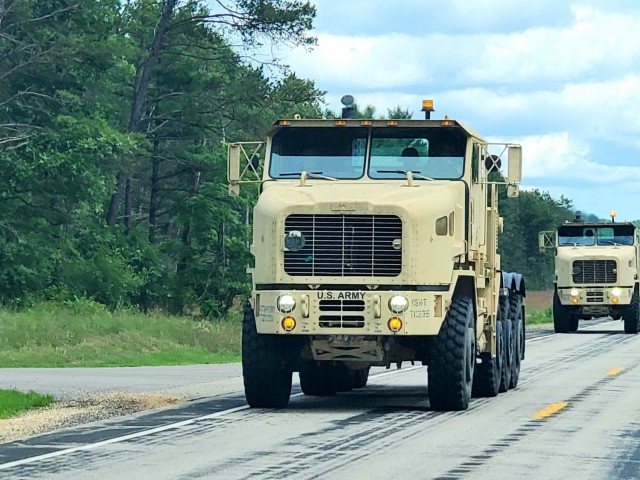 Training operations are shown July 9, 2021, at Fort McCoy, Wis. Thousands of military members trained at Fort McCoy in 2021 for weekend, extended combat, exercise, and institutional training events. Fort McCoy's motto is to be the “Total Force...