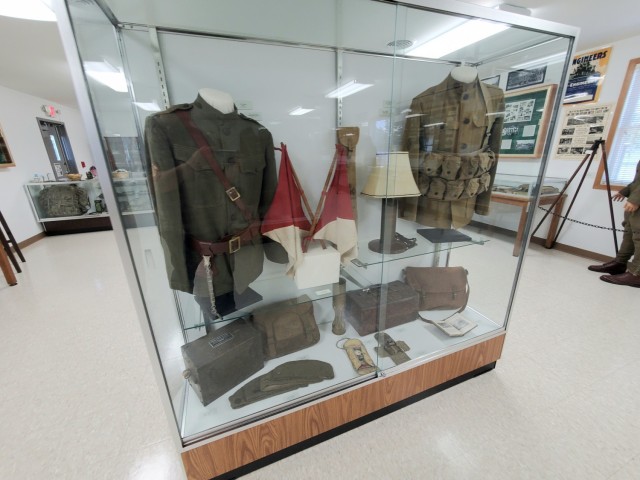 Artifacts are shown at the Fort McCoy, Wis., History Center on July 2, 2021. The History Center is part of the installation’s Commemorative Area. The 900 block of Fort McCoy and the 11-acre area surrounding it are at the hub of the fort’s...