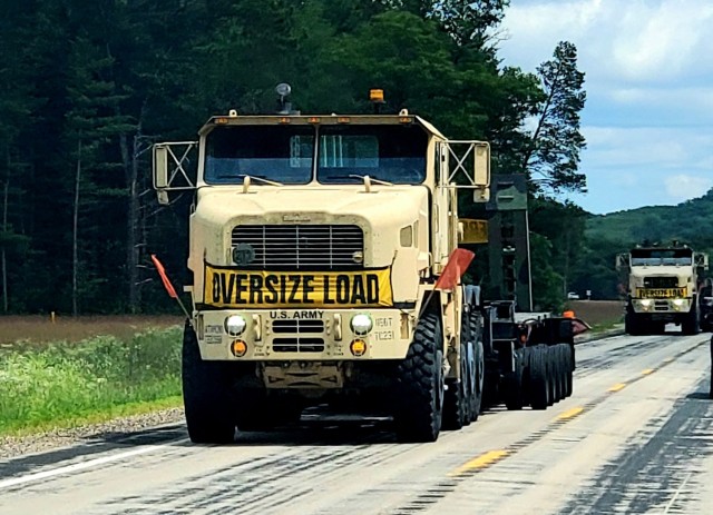 Training operations are shown July 9, 2021, at Fort McCoy, Wis. Thousands of military members trained at Fort McCoy in 2021 for weekend, extended combat, exercise, and institutional training events. Fort McCoy's motto is to be the “Total Force...