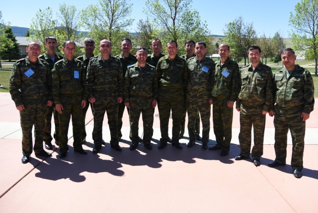 Brig. Gen. James Ring, Virginia National Guard Director of the Joint Staff, and Col. Todd Hubbard, VNG Operations Chief, visit  Regional Cooperation 2021, a U.S. Central Command-led exercise designed to promote cooperation among the U.S and...