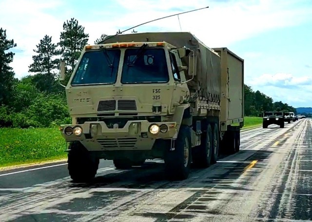 Training operations are shown July 10, 2021, at Fort McCoy, Wis. Thousands of military members trained at Fort McCoy in 2021 for weekend, extended combat, exercise, and institutional training events. Fort McCoy's motto is to be the “Total Force...
