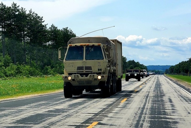 Training operations are shown July 10, 2021, at Fort McCoy, Wis. Thousands of military members trained at Fort McCoy in 2021 for weekend, extended combat, exercise, and institutional training events. Fort McCoy's motto is to be the “Total Force...
