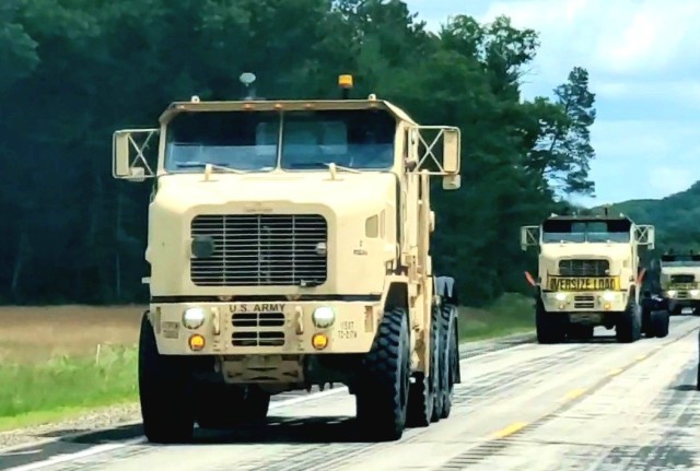Training operations are shown July 9, 2021, at Fort McCoy, Wis. Thousands of military members trained at Fort McCoy in 2021 for weekend, extended combat, exercise, and institutional training events. Fort McCoy's motto is to be the “Total Force...