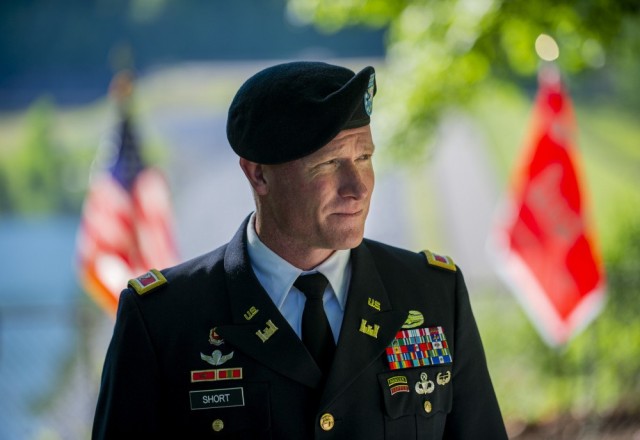 Col. Andrew J. Short, outgoing commander of the U.S. Army Corps of Engineers Pittsburgh District, will transfer leadership during the Change of Command ceremony Thursday, July 29, at 10 a.m. at the Senator John Heinz History Center. (U.S. Army...