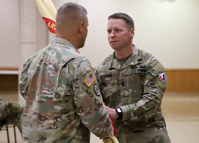 Assumption of Responsibility Ceremony welcomes USAG RIA senior enlisted leader