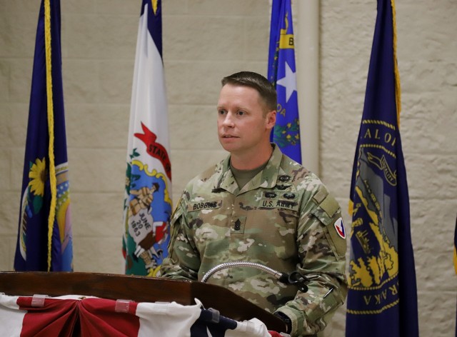 Assumption of Responsibility Ceremony welcomes USAG RIA senior enlisted leader