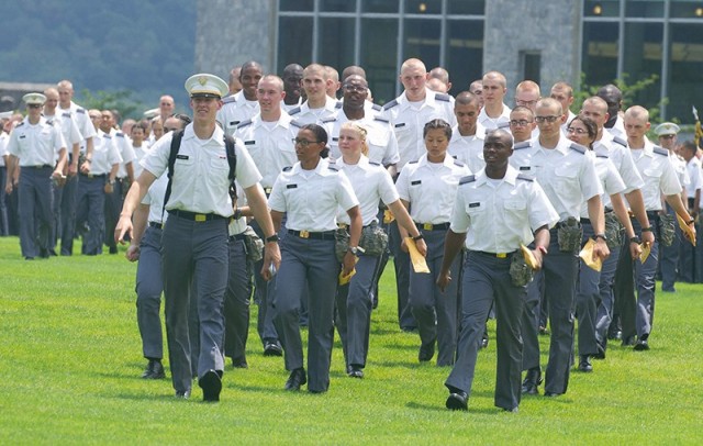 Approximately 1,225 new cadets enjoyed a day of rest and relaxation as staff, faculty, coaches and West Point community members gathered on The Plain to participate in the time-honored event, the New Cadet Visitation Day (Ice Cream Social), on...