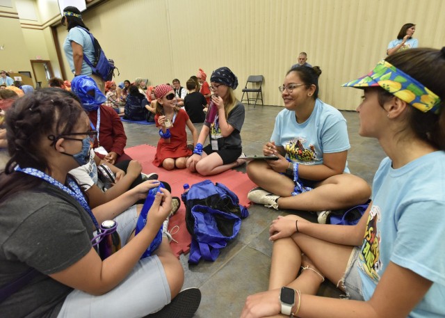 More than 100 children are participating in Vacation Bible School this week at the Main Post Chapel, hosted by Fort Leonard Wood’s Religious Support Office. The children are supervised by a group of about 45 volunteers as they rotate through...