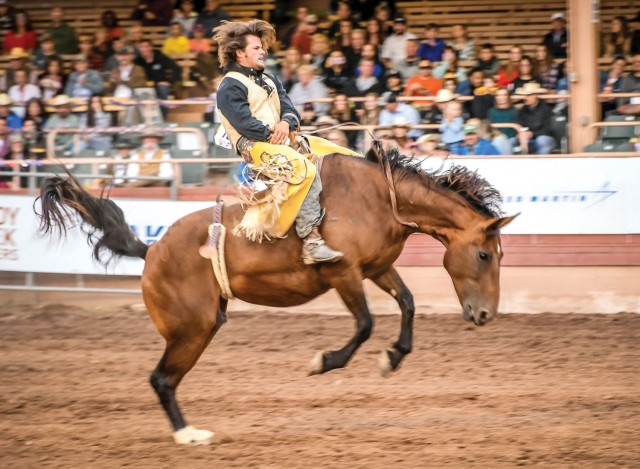 Carson wrangles up fun at rodeo