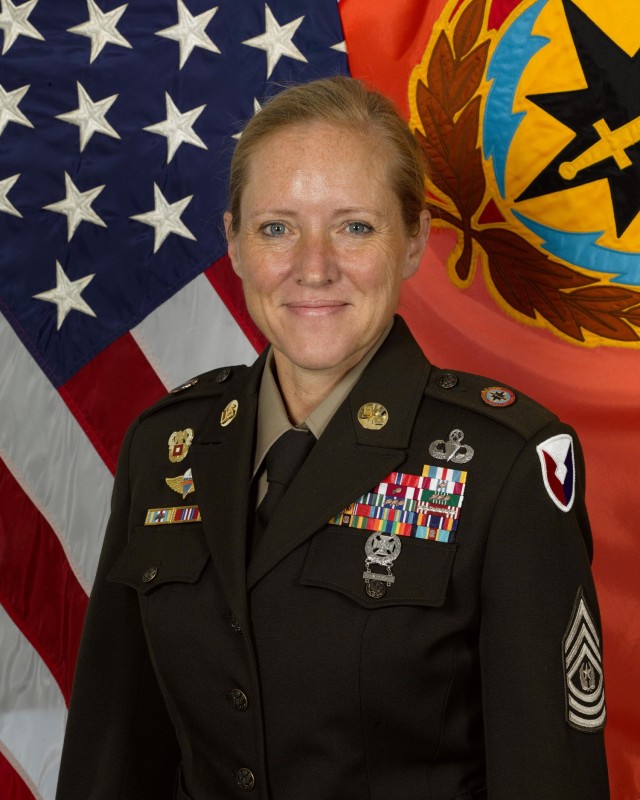 CECOM Command Sgt. Maj. Kristie Brady