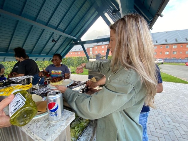 Barbecue station