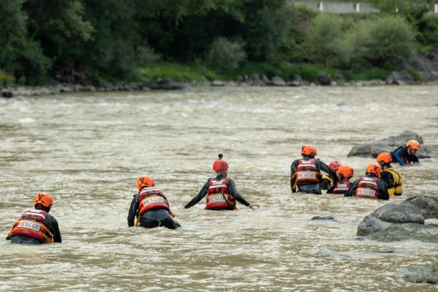 Georgia Guard partnership brings swift-water rescue to country of Georgia