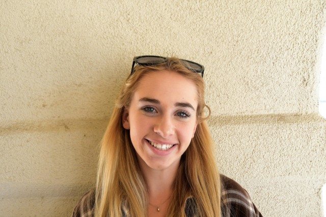 The summer hire program at Fort Hunter Liggett, California is underway. Kylee Caron works at the DFMWR SSD Marketing facility.
