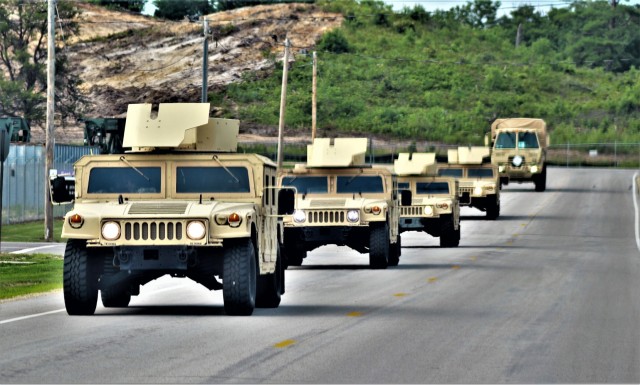Training operations are shown July 8, 2021, at Fort McCoy, Wis., for Pershing Strike ’21. Thousands of military members have trained at Fort McCoy for Pershing Strike and in 2021 overall for weekend, extended combat, exercise, and institutional...