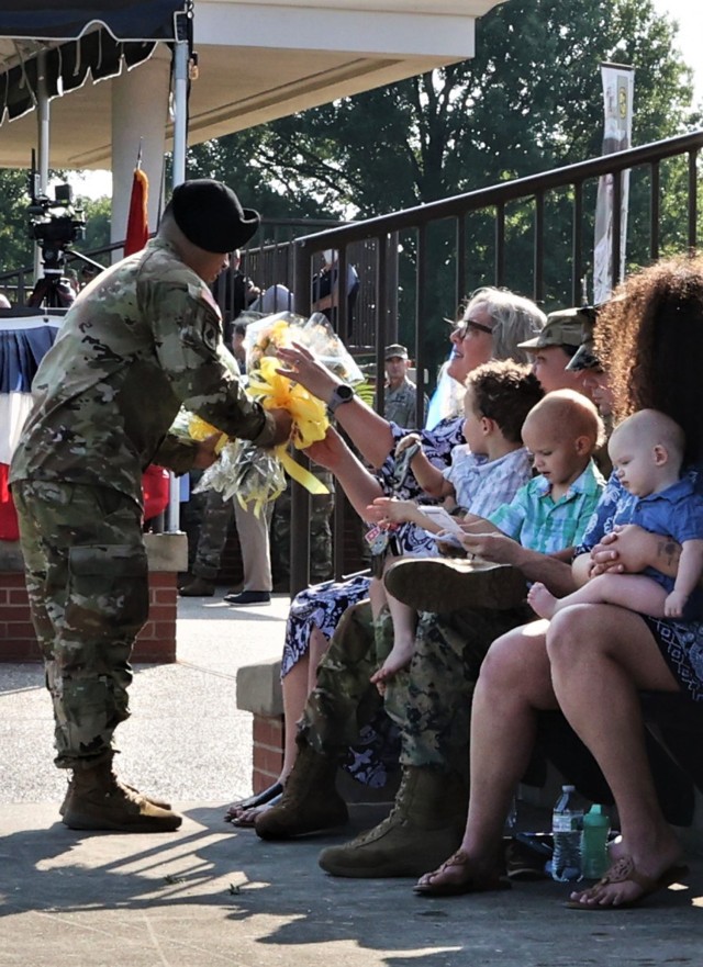 Maj. Gen. Johnny Davis assumes command of Cadet Command, Fort Knox at Aug. 3 ceremony