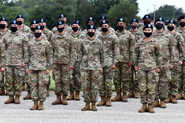 Over 200Army Medicine soldiers assigned to the U.S. Army Medical Center of Excellence, or MEDCoE, graduated from Advanced Individual Training, or AIT, as fully qualified 68W Combat Medics August 3, 2021, at Joint Base San Antonio-Fort Sam Houston, Texas.