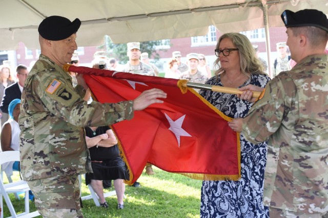 Maj. Gen. Johnny Davis assumes command of Cadet Command, Fort Knox at Aug. 3 ceremony