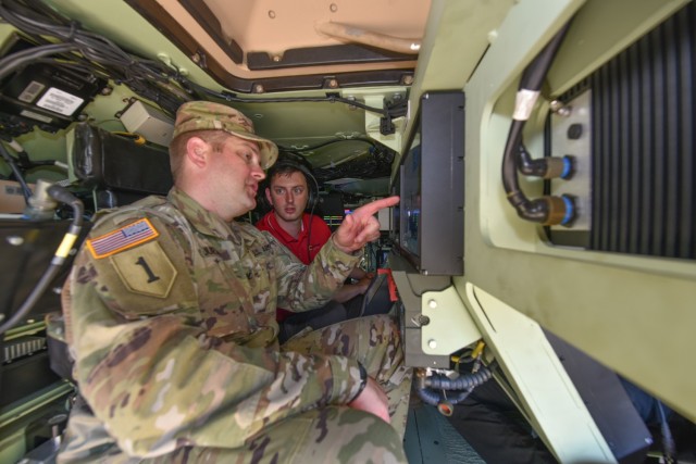 Army’s GVSC, Picatinny Arsenal test robotic combat vehicle prototype at Fort Dix