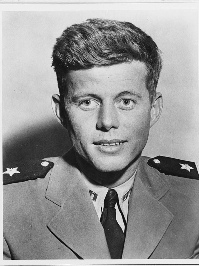 United States Navy Reserve Lieutenant John F. Kennedy
